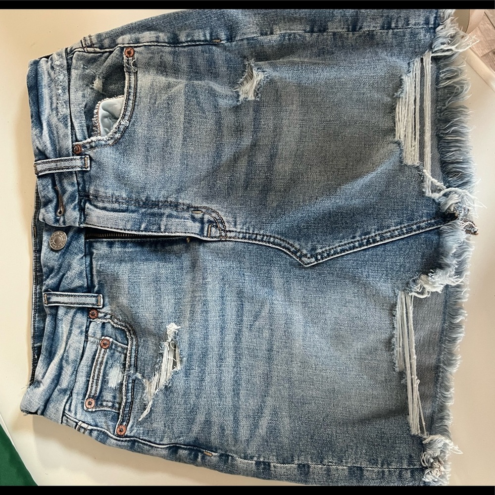 America Eagle Jean Skirt